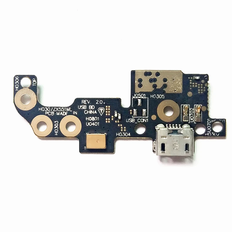 Гибкий кабель для зарядной док станции USB Asus Zenfone Zoom ZX551ML ZX550ML разъем зарядного