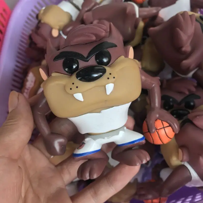 10 шт./компл. несовершенной Funko POP секундной стрелки пространство Варенье таз с Баскетбол Виниловая фигурка Коллекционная модель игрушка