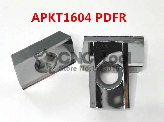

Free shipping aluminum carbide insert 10PCS APKT1604PDFR , CNC lathe tool, suitable for aluminum processing, insert BAP400