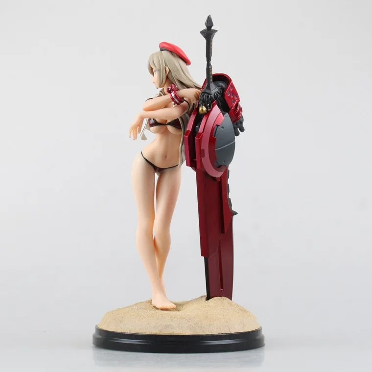 23 см God Eater 2 Алиса Сексуальная меч фигурки аниме ПВХ brinquedos Коллекция Модель