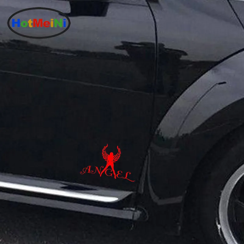 HotMeiNi Сексуальная наклейка с ангелом для девочек крылья автомобиля грузовика