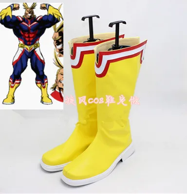 Ботинки в стиле аниме Boku no Hero academic Обувь для костюмированной вечеринки All Might My на