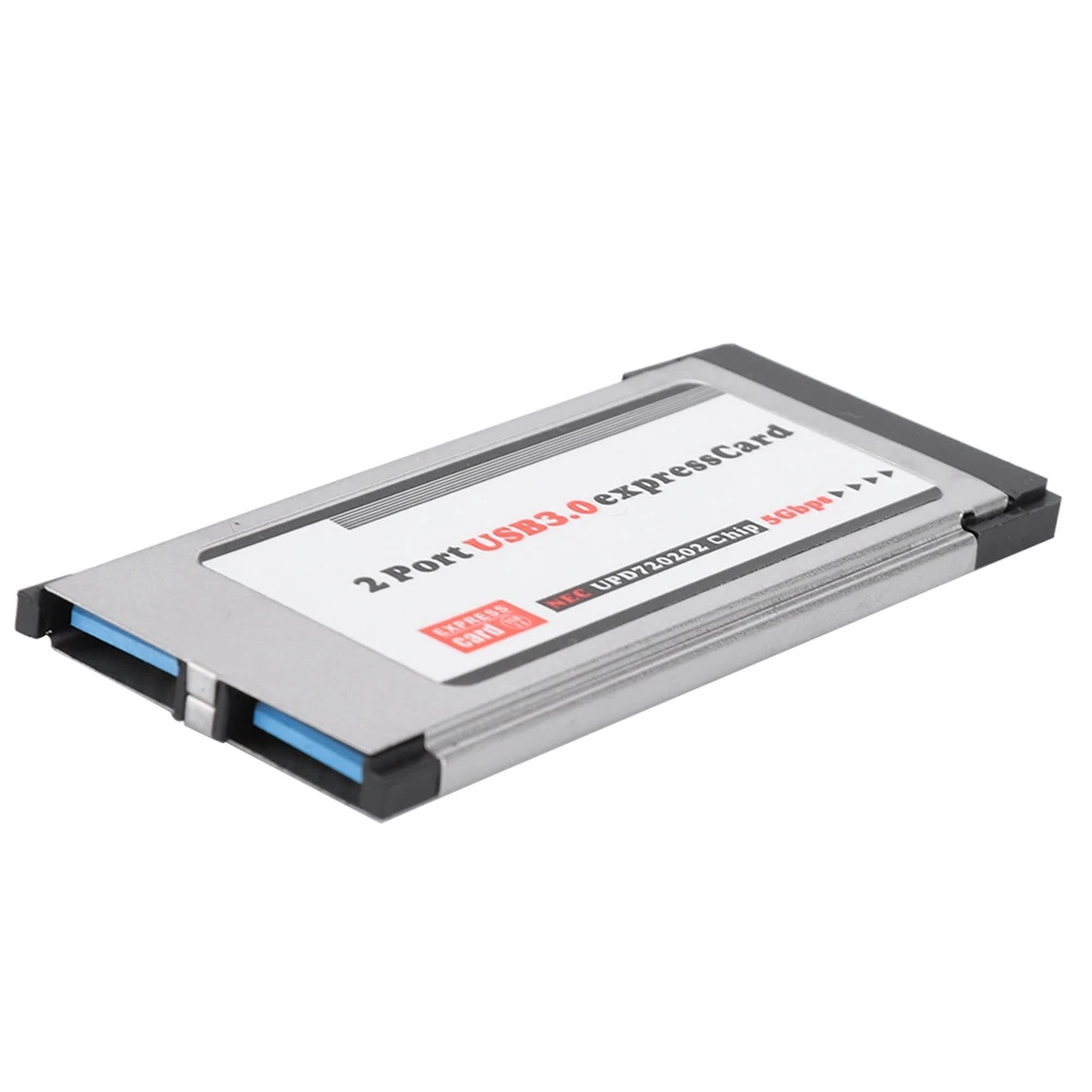 Конвертер PCI-E адаптер Expresscard Card PCI Express на 2 порта USB 3 0 34 мм/54 мм Адаптер конвертера |