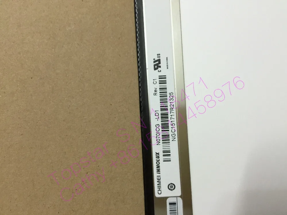 Оригинальный яркий ЖК экран Chi Mei N070ICG LD1 1280*800 HD 7 дюймов IPS 40 контактов гарантия