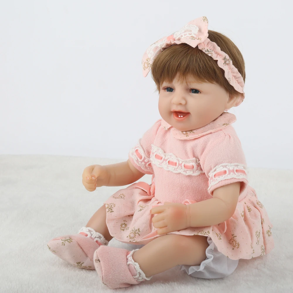 KAYDORA Baby Rebom более Реалистичная силиконовая кукла игрушки для тела ребенка 40 см