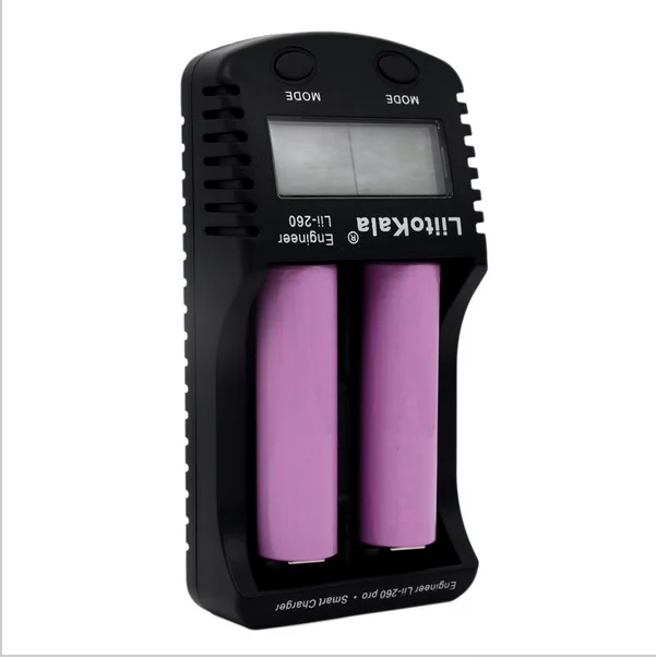 Умное зарядное устройство LiitoKala lii 260 LCD 18650/16340 обнаружение емкости литиевой
