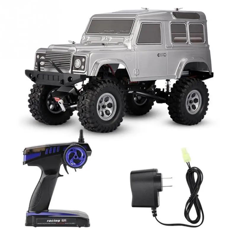 136100 gery RGT EX86100 136100 1/10 RC Гусеничный автомобиль 370 Матовый мотор светодиодный светильник водонепроницаемый компонент Электрический 4WD RC внедорожный Гусеничный - Цвет: 136100 gery
