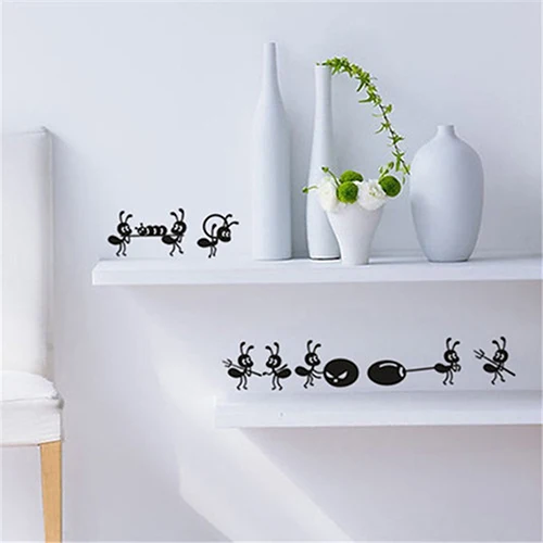Декоративная наклейка на стену с изображением муравьев|decor wall mirrors|mirror lcdmirror disco |