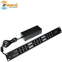 100mbps 12 port poe injector with 48v 120w power supply passive poe patch panel for ip camera ip phone