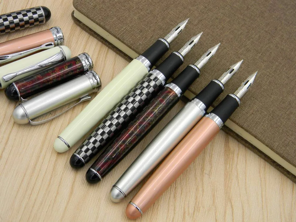 1 шт. круглый корпус с английской гравировкой copi каллиграфия Dip in JINHAO 750 ZB G перьевая ручка для каллиграфии