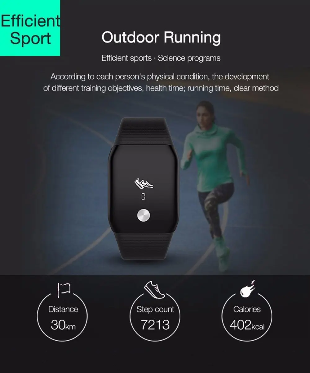 Спортивный смарт-браслет A94 Plus часы с измерителем кислорода в крови шагомером