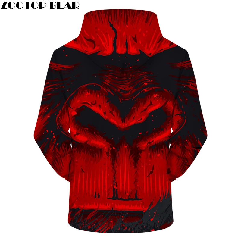 Руд 3dprint толстовки Mannen Повседневное Толстовка HoodedTracksuit Мерк Trui унисекс Jas