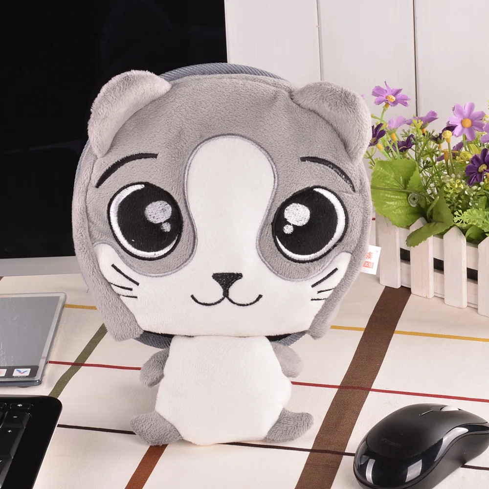 2018 горячая Распродажа Зимний теплый коврик для мыши Толстая мультяшная плюшевая