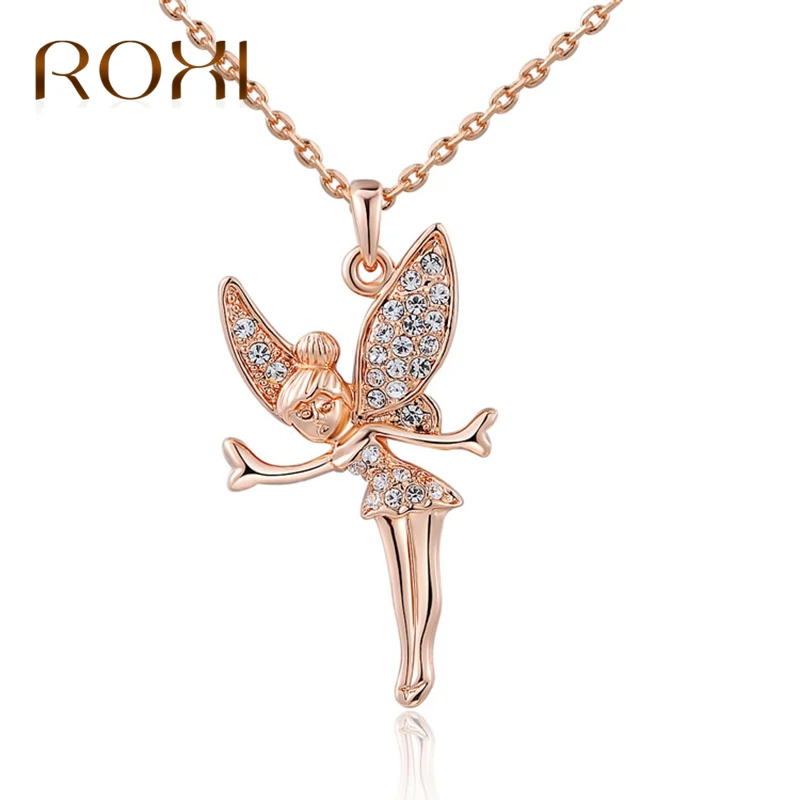 ROXI колье ожерелье женское 2017 Женское Ожерелье нежное розовое золото цвет