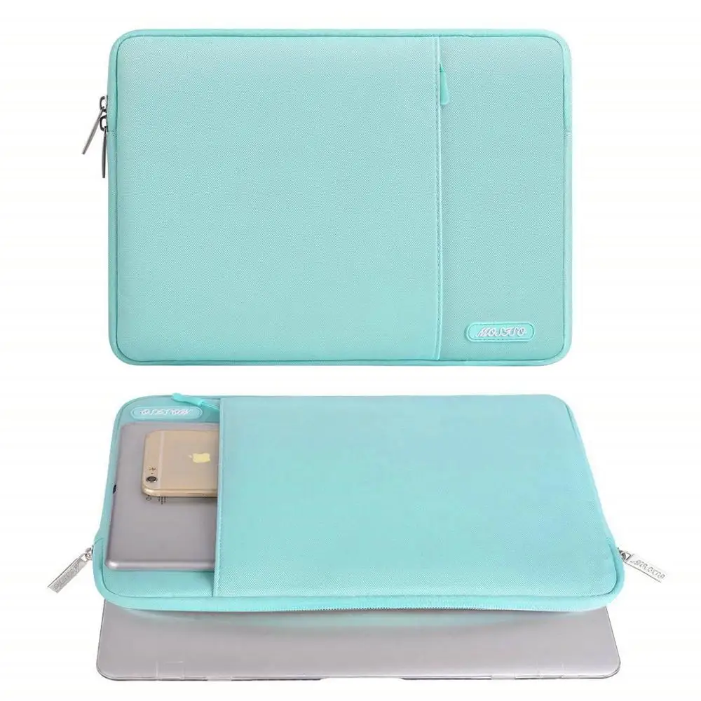 Mint Blue MOSISO сумка для ноутбука чехол сумка 10,5 11,12, 13,14, 1", 15,6", 17 дюймов Тетрадь сумка для ноутбука MacBook Air Pro 13 15 дюймов Asus acer Dell - Цвет: Mint Blue
