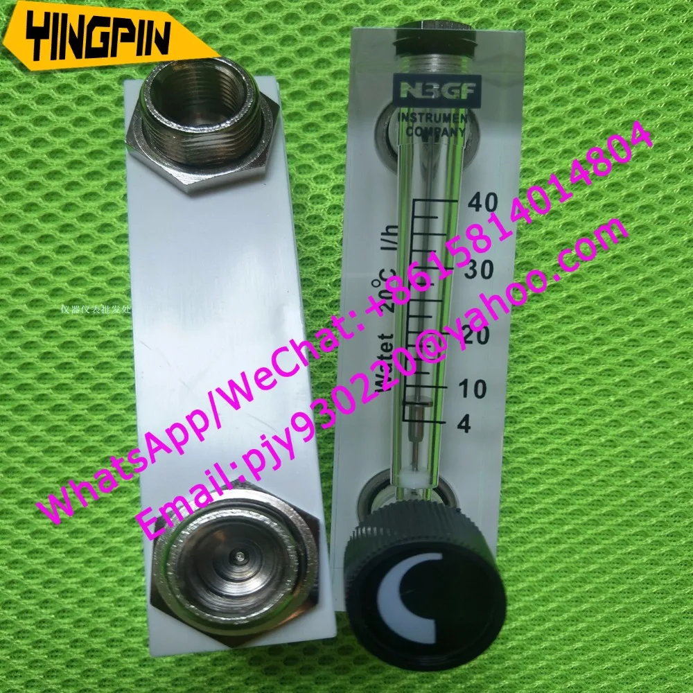 

Liquid flow meter panel water flow meter Jintai water flow meter LZM-8T 4-40L/h flow meter