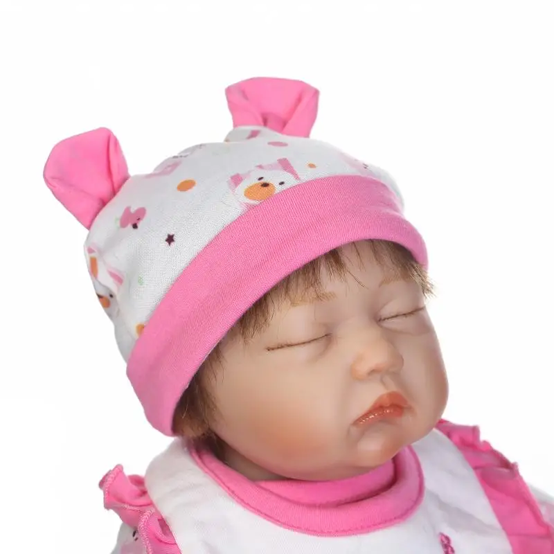 Мягкие силиконовые виниловые куклы кукла реборн девочка ручная работа хлопковое