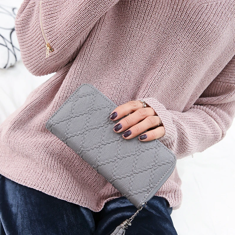Кошелек женский кожаный длинный на молнии|designer women wallet|womens designer walletswomen wallets |