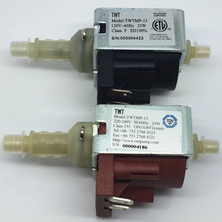 AC120V/220V 50/60Hz самовсасывающий насос микро электромагнитный 25W Давление для