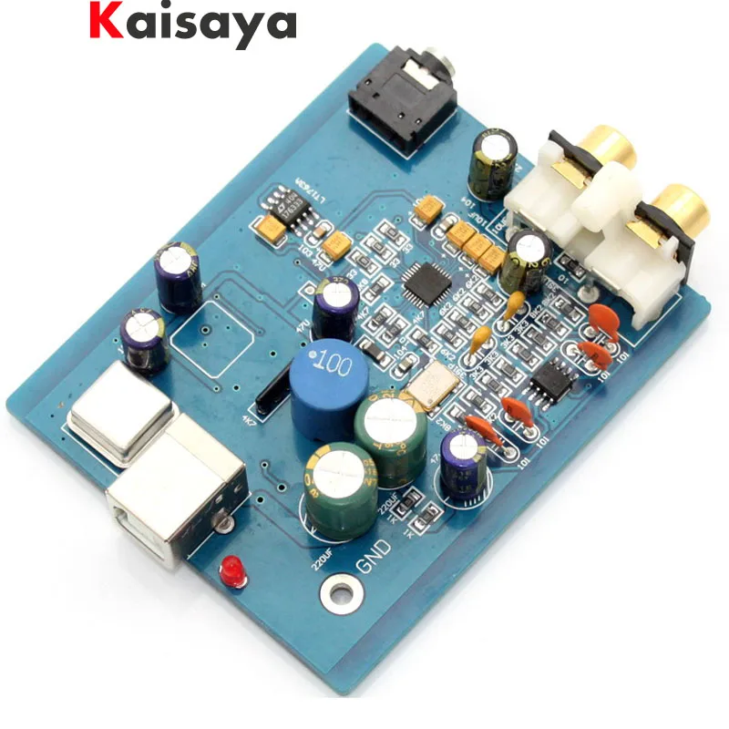HIFI ES9018K2M SA9023 USB декодер DAC плата внешняя звуковая карта Поддержка 24Bit 92 k для усилителя мощности A10-018