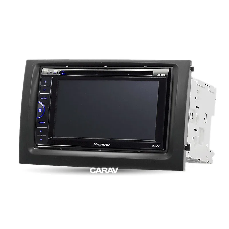 Двойная Din панель для SKODA Fabia 2003 2006 радио DVD стереопанель монтаж приборной панели
