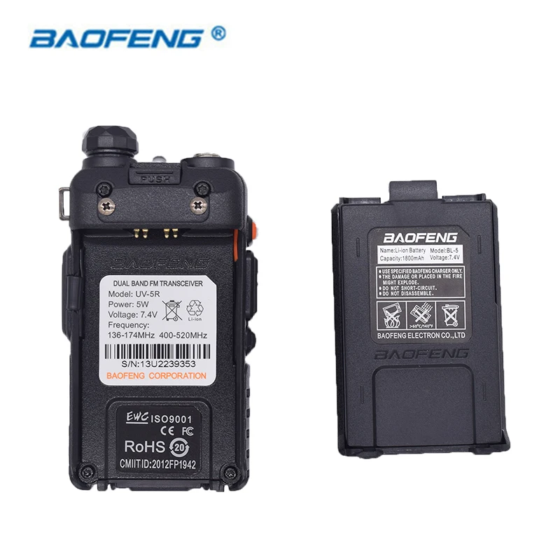 10 шт. портативная рация BAOFENG два диапазона vhf uhf | Мобильные телефоны и аксессуары