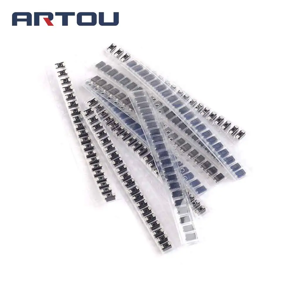 9 видов * 20 шт. = 180 SMD пакет диодов M1 M2 M4 M7 SS12 SS14 SS34 SS54 FR107|smd diode|diode smdm1 diode |