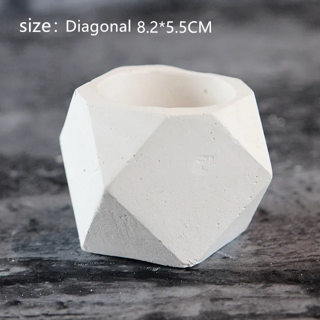 style F Силиконовый бетон Schimmel geomel Bloempotten цемент Vaas Schimmel Handgemaakte плантатор multi-bloem Plaat Tuin Decora - Цвет: style F