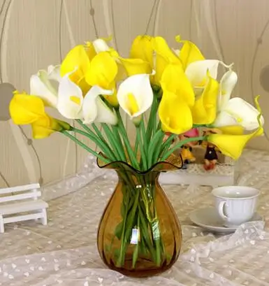 Искусственные цветы шелковые искусственные искусственная Калла высокое