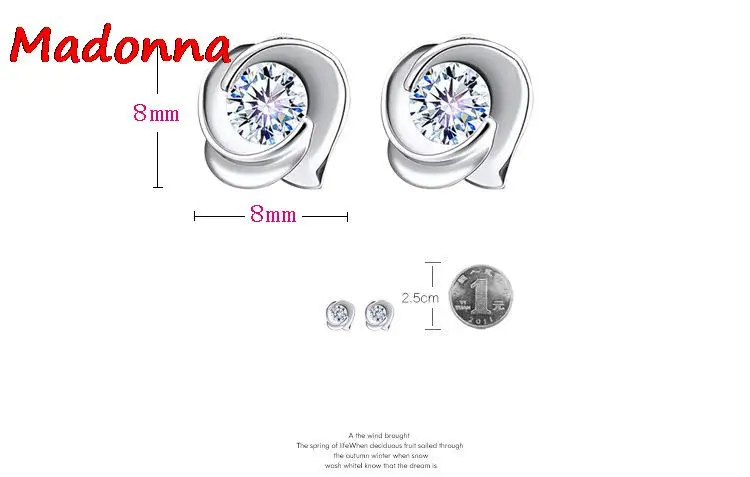 Модные женские серьги гвоздики в Корейском стиле с клевером и блестящими