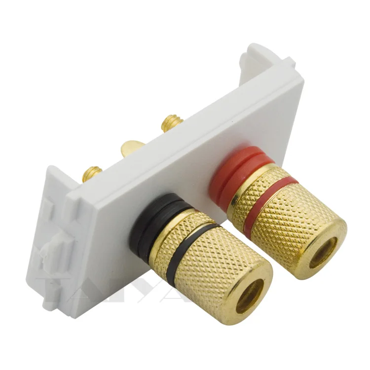 Звуковая коробка с разъемом банана настенная пластина|wall plate|sound wall platewall connector |