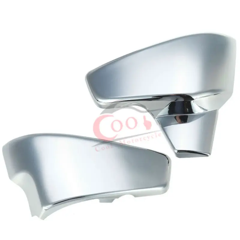 Мотоциклетные хромированные боковые крышки аккумулятора для Honda VLX 600 VT C CD vlshadow x