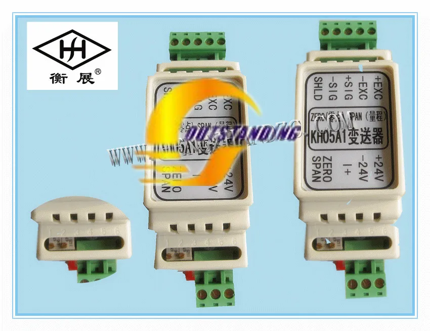 

Free shipping Weight transmitter KH05 0-10V 4-20MA Analog output Rail type pick a sensor