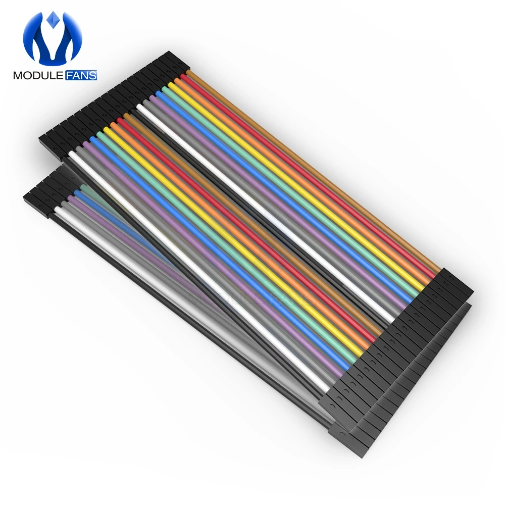 10x40 шт Dupont 10 см женский Перемычка провод ленты кабель для Arduino|jumper wire|cable dupontcable female
