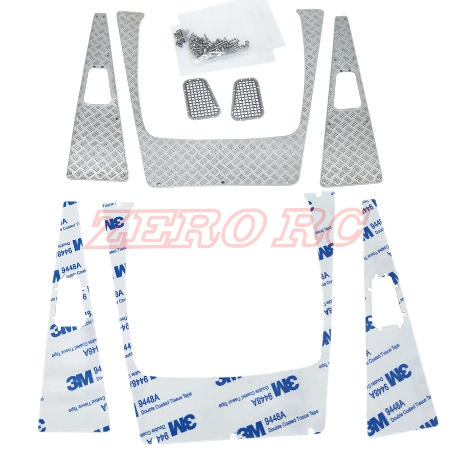 1/10 Рок Гусеничный Traxxas parts запчасти TRX4 полная металлическая сетка + вытяжка