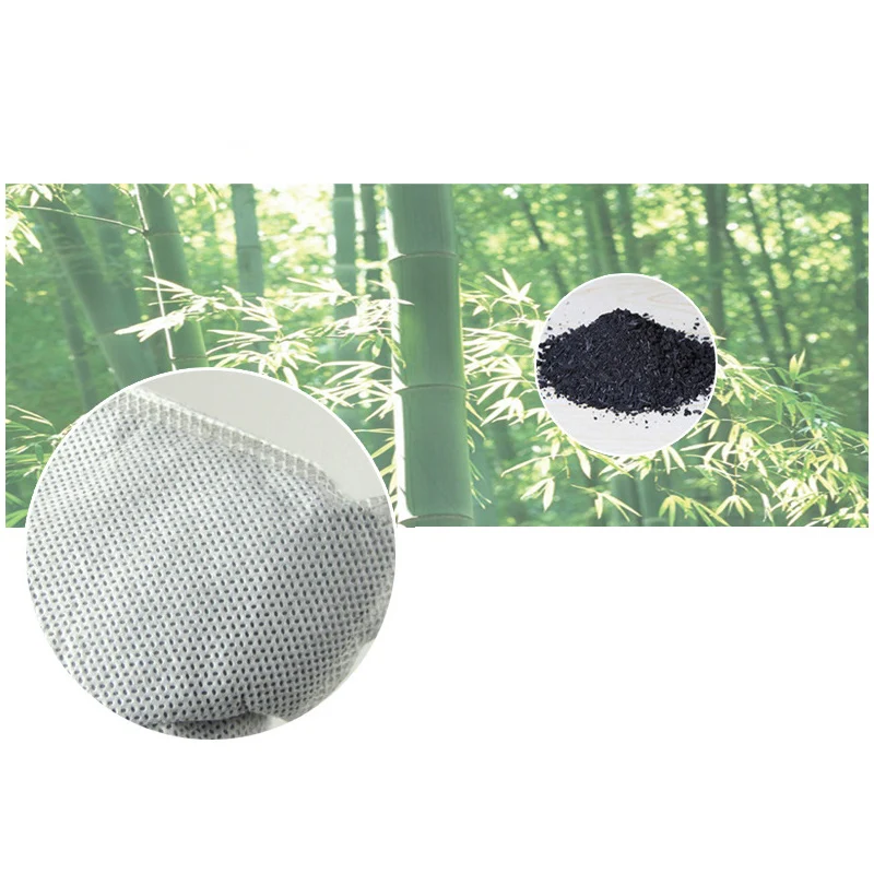 

Car Air Freshener Bamboo Charcoal Bag of Activated Carbon Package Deformaldehyde-mounted Bamboo Charcoal Air Purification