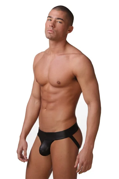 Эротическое нижнее белье для мужчин стринги из искусственной кожи|underwear
