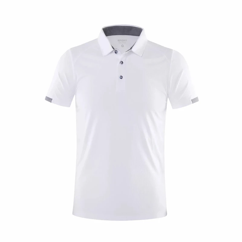 S219 white Мужские wo мужские теннисные майки с коротким рукавом для гольфа, спортивная одежда, рубашка для бадминтона, футболка для бега на открытом воздухе, спортивная одежда, быстросохнущая - Цвет: S219 white