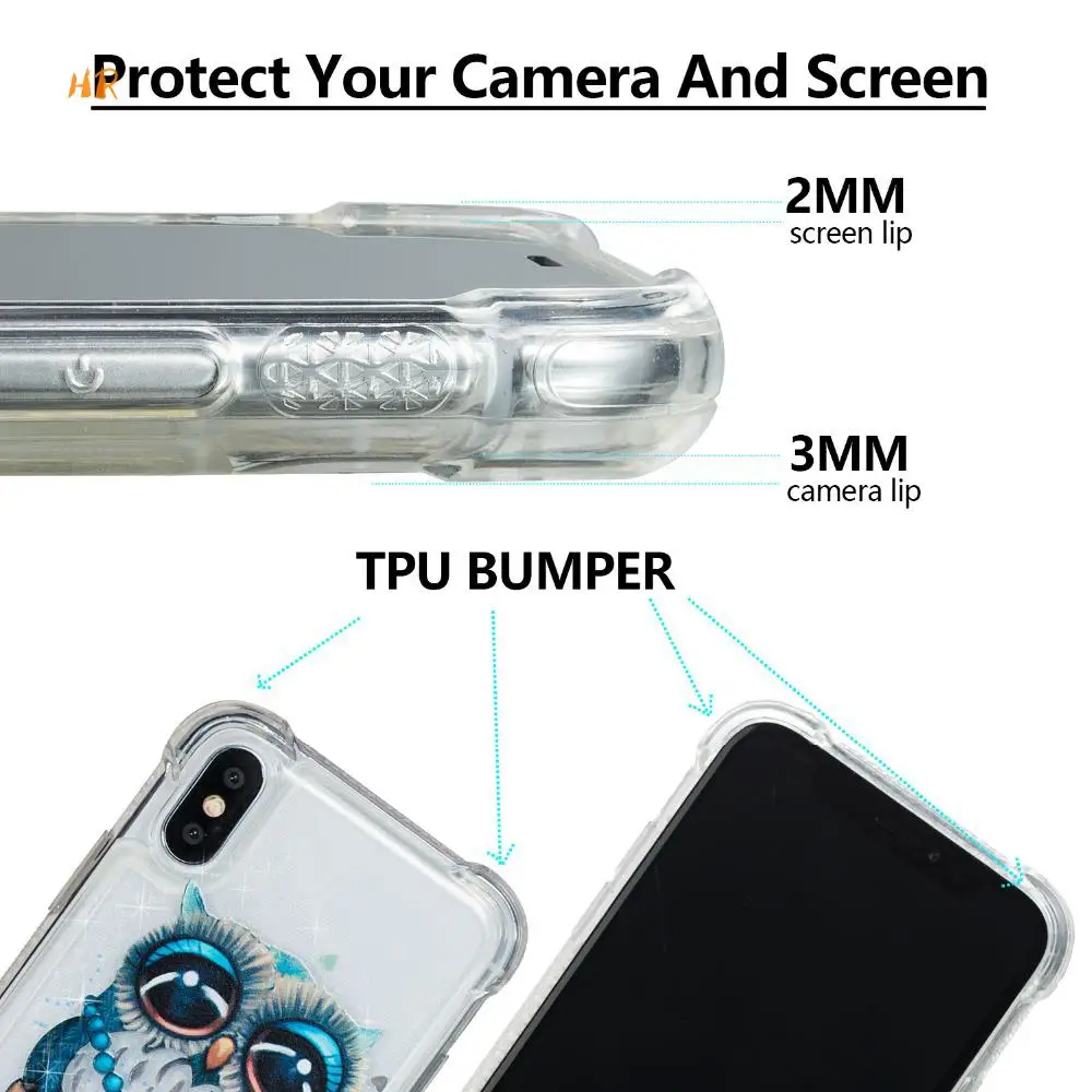 Блестящий плавающий зыбучий песок анти осенний чехол для iPhone XS XR 6 S 7 8 X TPU Plus MAX