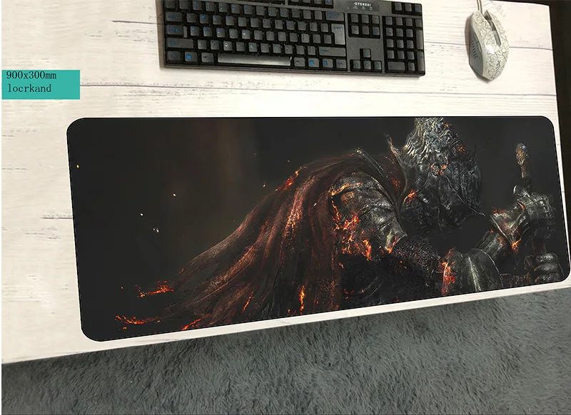 Коврик для мыши Dark души 900x300x2 мм коврик ноутбука компьютерный властный игровой