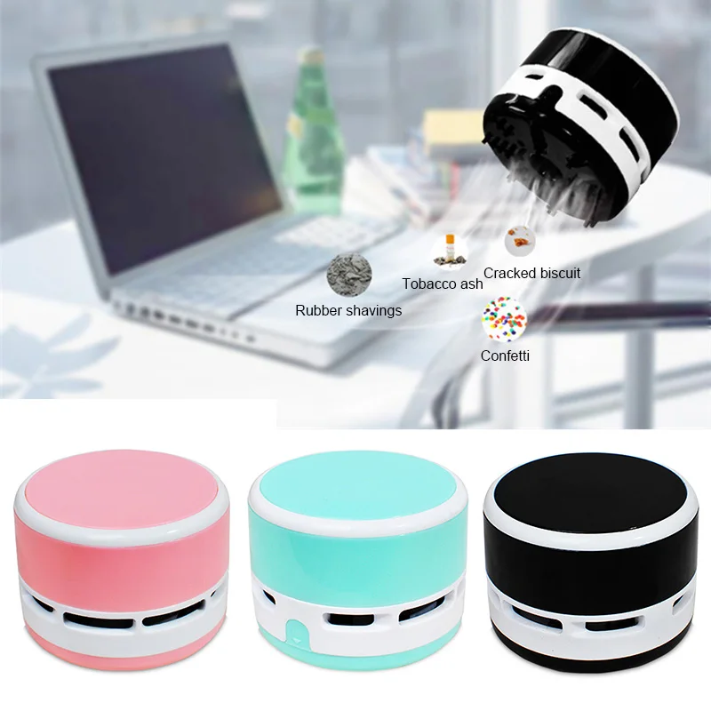 Desktop Keyboard Vacuum Cleaner Dust Sweeper Mini Cordless Table Crumb Collector Dropshipping | Дом и сад