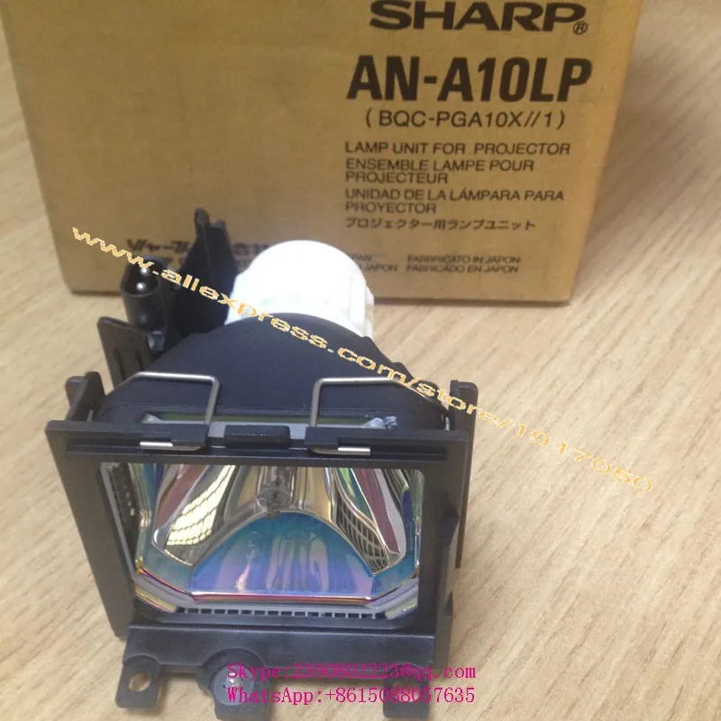 

Original Projector Lamp AN-A10LP For SHARP PG-A10S-SL Bulb With Housing(BQC-PGA10X //1)