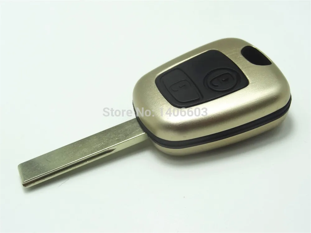 Сменный новый корпус для ключа дистанционного управления подходит CITROEN C1 C2 C3 Pluriel