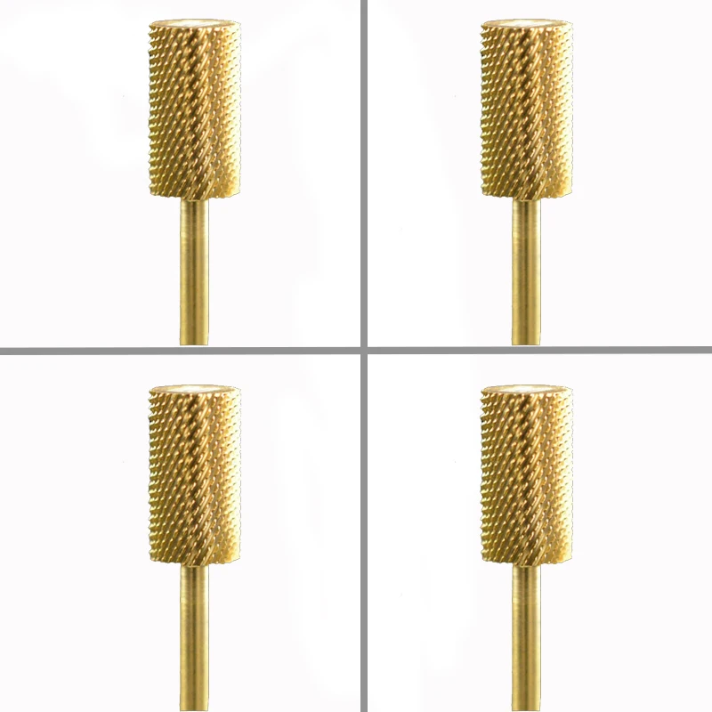 

4pcs Carbide Nail Drill Bit - Large Barrel Bit -M