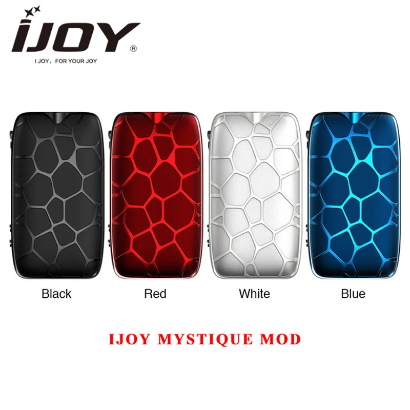 Оригинальный бокс мод IJOY MYSTIQUE 162W TC 0 91 дюйма дисплей на выходе вейп боксмод