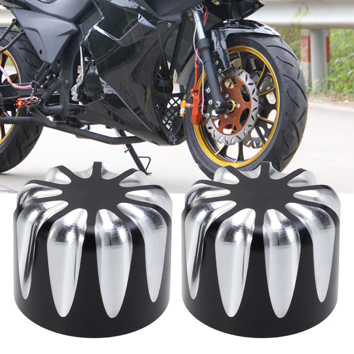 2 ПК гайка болт крышка металлическая эффективная креативная портальная Крышка