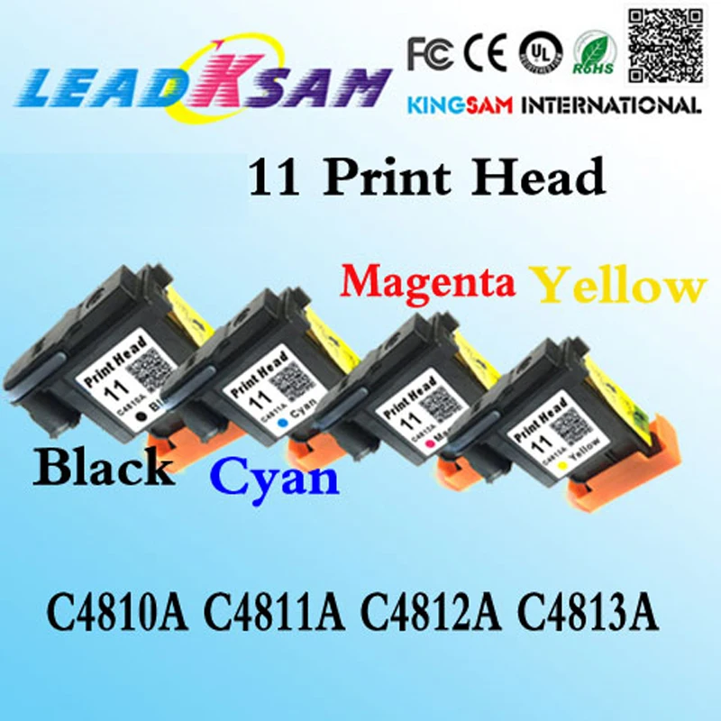 Печатающая головка совместима с hp11 C4810A C4811A C4812A C4813A печатающая 1000 1100 1200 2200 2280 2300 2600 2800 100|Чернильные картриджи|