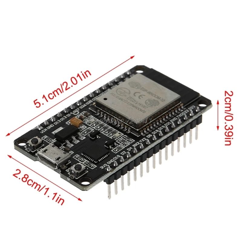 ESP 32 32S плата разработки WiFi Bluetooth ультра низкое энергопотребление двухъядерный ESP32