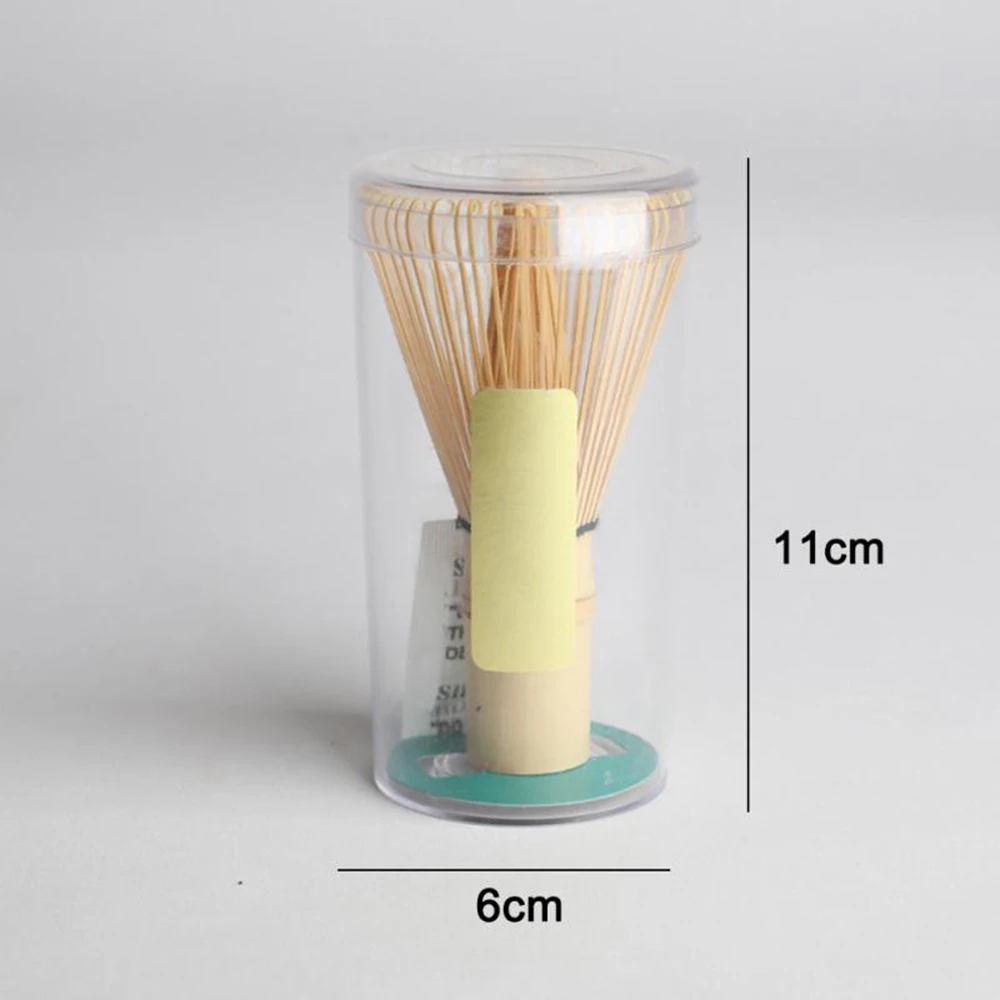 1 шт. венчик для пудры из бамбука в японском стиле кисть приготовления зеленого