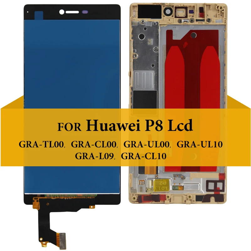 5 2 &quotНовая замена LCD для HUAWEI P8 GRA TL00 сенсорный экран дигитайзер телефон запасные